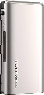 Freewell Pro Card Reader Plus - Supports SD, CF-Express Type A/B, XQD up to 4TB, Passive Heat Dissip