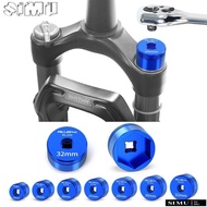 SIMULR MTB Suspension Fork Tools, Aluminum Alloy 20mm-32mm Mountain Bike Fork Repair Tools, Hex Sock