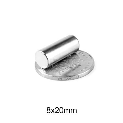 8X20 MM Powerful Neodymium Magnet 8MM X 20MM For Home Refrigerator, Office, DIY 8X20MM Round Search