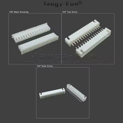 50pcs 15P JST XH 2.54 Plug 2.54mm XH2.54 15 Pin Male Female Housing Header Connectors Electric Cable