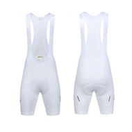 Monton Men Bib Shorts Cycling Skull White