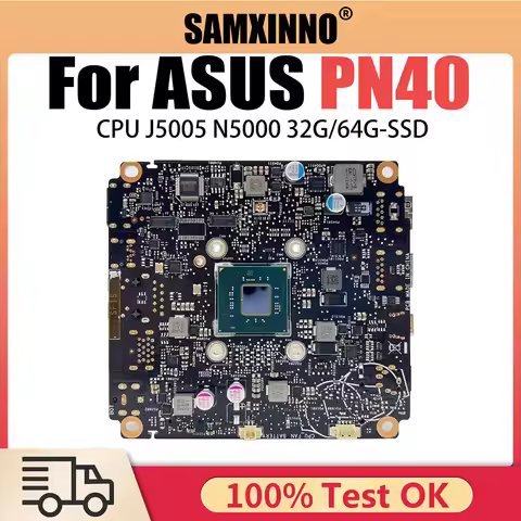 For ASUS Vivo Mini PC PN40 Mainboard Laptop Motherboard PN40 N4000 N4100 N4020 N5000 N5030 Genuine C