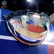 [Dovewill] Half Dome Mirror, Half Convex Mirror, Security Wall Mount Accessories 180 Degree