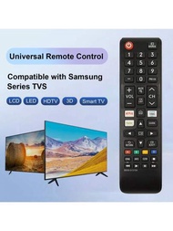 Control remoto de repuesto BN59-01315A compatible con Samsung 4K Crystal UHD 6/7/8/9/TU-7000 Series Smart TV(BN59-01315J/BN59-01315E)