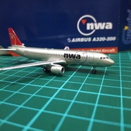 NWA Northwest Airlines A320 N322US Gemini Jets 1:400