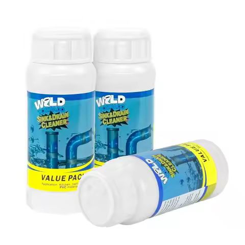 Drain Cleaner Powder, Wild Tornado Sink and Drain Cleaner Powerful Pipeline Dredging Agent Unblocker
