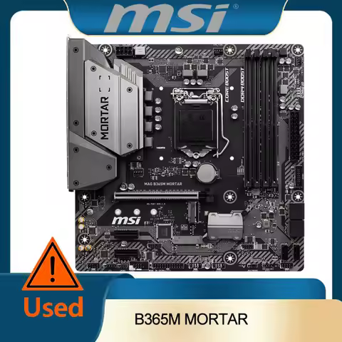 MSI MAG B365M MORTAR LGA 1151 Intel B365 Micro ATX Intel Motherboard