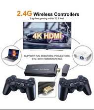 HDMI Wireless Game Console (64GB HDMI )Controller Gamepad Console Stick Plug and Play Video Game Sti