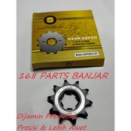 Nagoya Gold Gear Front Pull Gear Yamaha Jupiter Z 10T / Force1 FIZR/ Rx King/ Crypton/ Old Vega/