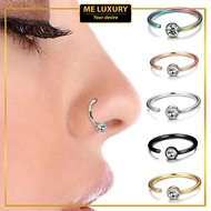 Nose Stud Anting Hidung Subang Hidung Nose Ring 鼻环 Emas Korea Emas Bangkok Earrings Korean Stud Earr