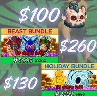 暴龍T-Rex $100 Blox Fruit 永久果實