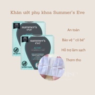 Summer's Eve intimate hygiene wet wipes, gynecological tissues, cleaning and deodorizing intimate ar