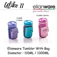 Elianware Tumbler With Bag / Botol Air / Drink Bottle 1100ML/1300ml