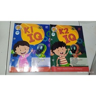 Preloved 2 books K1 IQ K2 IQ rainbow bright kids books train children's IQ
