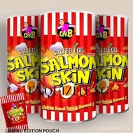 SALMON SKIN SALTED EGG FLAVOURED SNACK CIK B 280GM attack