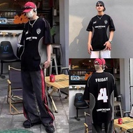 Sleeve t-shirt with the number 4 Friday printed on it, extremely cool cotton material, super cheap p