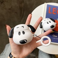 1745SNOOPY史努比蘋果APPLE AIRPODS 1/2無線藍牙耳機防摔硅膠保護套