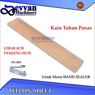 MESIN Heat Resistant Cloth Hand Sealer Press Base FS-400