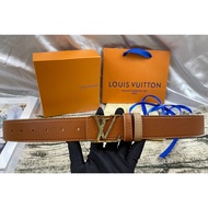 Stylish And Casual Lv Leather Belt