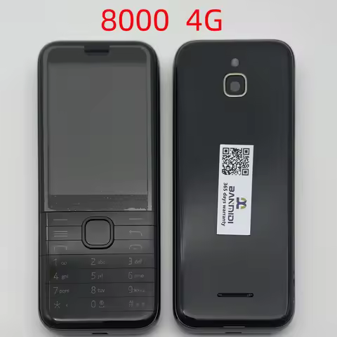 Original 8000 4G LTE Mobile Cell Phone Dual-Sim 2.8" KaiOS Wifi 1500mAh Unlocked Cellphone Russian H