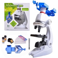 Lab Microscope Accessories Microscope Kit Lab LED 100/400/1200X Biological Microscope(2) I0SV