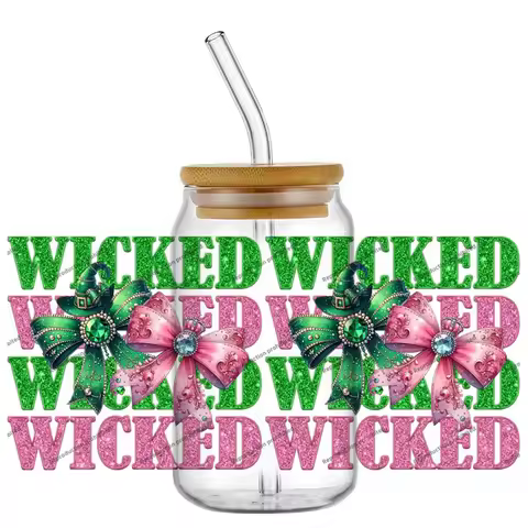 New Arrival 34 Designs Magic Wizard UV DTF Cup Stickers for 16oz Tumbler Coffee Mugs 3D Waterproof C