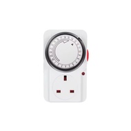 Timer Plug 3Pin Timer Switch Socket 24 Hours 7 Day Programmable Cyclic Malaysia Plug Kitchen Timer O