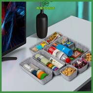 QQ* Stylish Felt Fabric Jewelry Holder With Deep Pocket To Securely Store Delicate Pieces Componenti