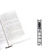 Metal book Bookmark Cat and fish // Unique bookmark design // Free shipping