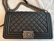 Chanel Boy Chanel 手袋 黑色