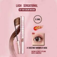 LASH SENSATIONAL Mascara #Chestnut Brown 8.6ml/0.29fl Oz - Best Seller. One Sweep Creates Super-Curl