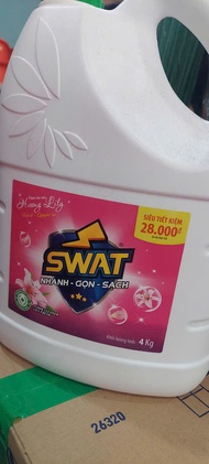Swat Húng Lyly Scented Floor Cleaner 4kg - Fragrance-Infused Non-Toxic Cleaning Solution