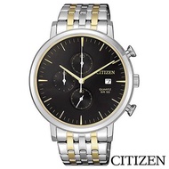 CITIZEN 星辰星辰 都會潮流風尚三眼計時石英腕錶AN3614-54E
