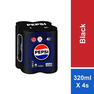 Pepsi Black 320ml x 4s