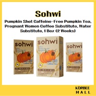 [Sohwi] Pumpkin Shot Caffeine-Free Pumpkin Tea, Pregnant Women Coffee Substitute, Water Substitute, 