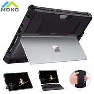 ! MoKo Case for Surface Go 3 2021/Surface Go 2 2020 / Surface Go 10" 2018, All-in-One Protective Rugged Cover Case with Pen Holder, Hand Strap