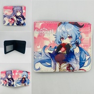 ZADA  Genshin Impact กระเป๋าใส่เหรียญแอนิเมชั่นเกม Peripheral Project Traveler Amber Kaya Lisa Card 