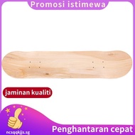 8Inch 8-Layer Maple Blank Double Concave Skateboards Natural Skate Deck Board Skateboards Deck Wood 