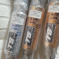 LC 135 5S / 4S EXHAUST ~ SILVER & GOLD ~TS