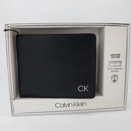 Calvin Klein Men's Leather Wallet 防RFID 男裝真皮銀包 附送禮盒 全新現貨正品 生日禮物 男朋友禮物