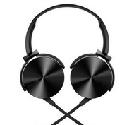 全城熱賣 - MDR-XB450頭戴式耳機 帶咪重低音立體聲手機耳機（黑色）