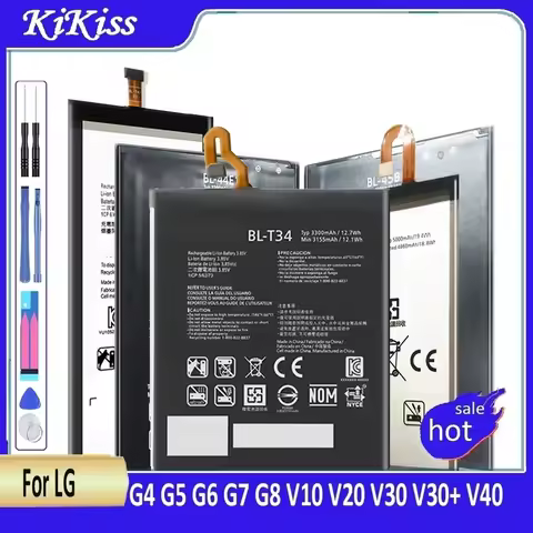 BL-42D1F BL-44E1F BL-45B1F BL-51YF BL-T32 BL-T34 BL T37/T39/T41/T42 Battery For LG G4 G5 G6 G7 G8 V1