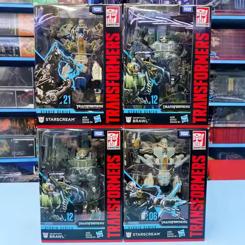 In Stock Transformers Toys Studio Series V-Class KO Brawl Starscream Brawl Model Robot Collection Ac