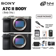Sony A7C II / A7CII Mirrorless Camera Body & 28-60mm Lens ( 1+1 Year Sony Malaysia Warranty)