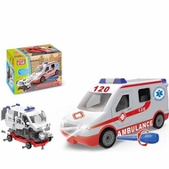 Educational Toyskingdom DIY Ambulance sound light Ambulance car