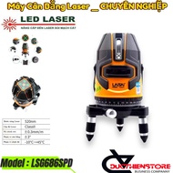 Máy Cân Bằng Laser LAISAI LSG686SPD | 5 tia Xanh Siêu Sáng Máy Cân Mưc LAISAI Độ Chính Xác Đáng Tin