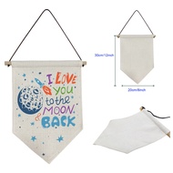 Cybele Pennant Flag Mini banner Flax Banner Triangle flag customization Decorative Flag