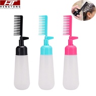 New Product Push Type Hair Dyeing Comb Bottle 150ml Comb Bottle Integrated Shampoo Bottle Hair Dyein