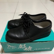 台灣製 PUHU彪琥 真皮休閒 工作 學生鞋 皮鞋