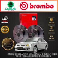 BREMBO MITSUBISHI LANCER CS3A (276MM & 262MM) 2004-2007 FRONT   DISC BRAKE ROTOR PLATE